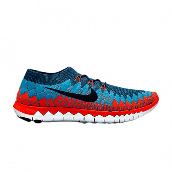 Nike Free Flyknit 3.0 | Blue | Men's Size 13 - 636232-401