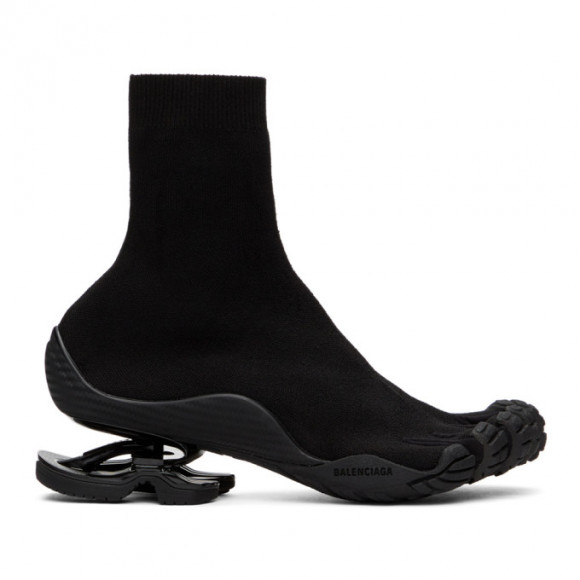 Balenciaga Black Toe High-Top Sneakers - 636884-W3BE1