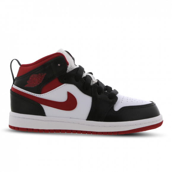 Jordan 1 Mid Kleuterschoen - Wit - 640734-122