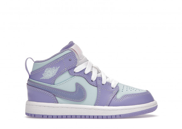 indrømme Tålmodighed sovende Jordan 1 Mid Purple Aqua (PS) - 640734-500