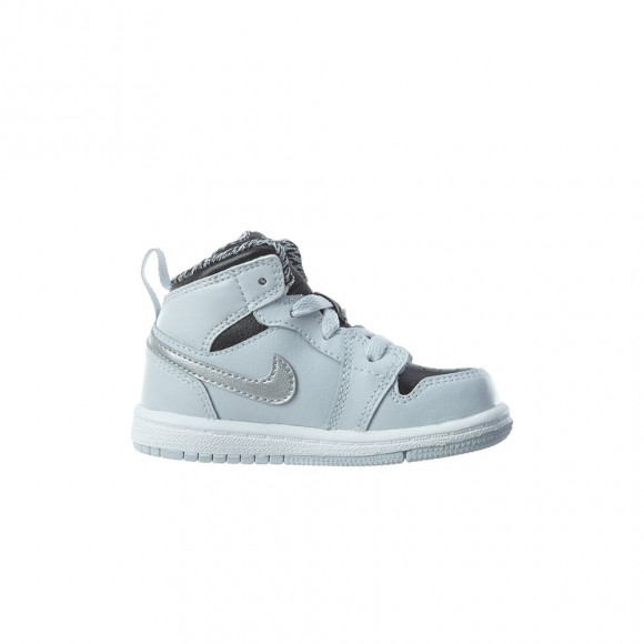 Air Jordan 1 Mid TD 'Platinum Silver' | Infant Size 7 - 640735-032
