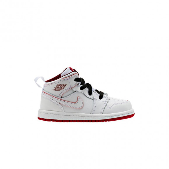 Air Jordan 1 Retro Mid TD 'White Red' | Infant Size 9 - 640735-103