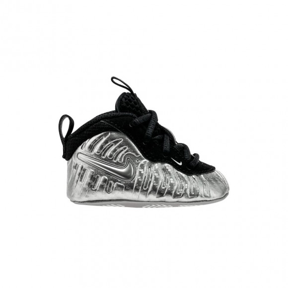 Nike Little Posite Pro TD 'Silver Surfer' | Infant Size 4 - 643145-007