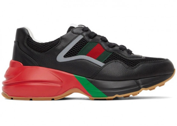 Gucci Rhyton Sneaker Black Red Green - 6434912H0401093
