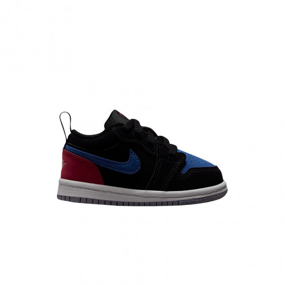 Air Jordan Jordan 1 Low TD 'Black True Blue Varsity Red Summit White' | Infant Size 3 - 644476-049