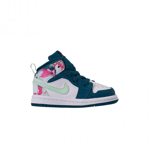 Air Jordan 1 Mid TD 'Green Abyss Frosted Spruce' | Infant Size 7 - 644507-300