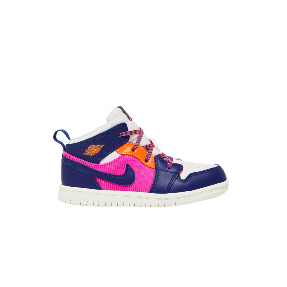 Air Jordan 1 Mid TD 'Fire Pink' - 644507-602