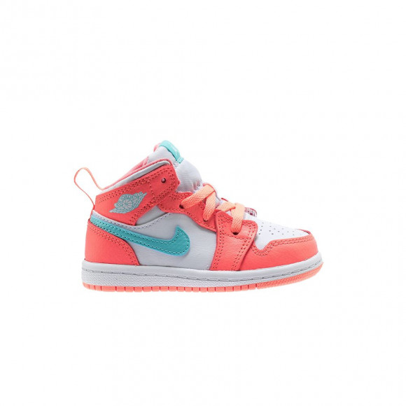Air Jordan 1 Mid TD 'Crimson Pulse' | Orange | Infant Size 6 - 644507-814