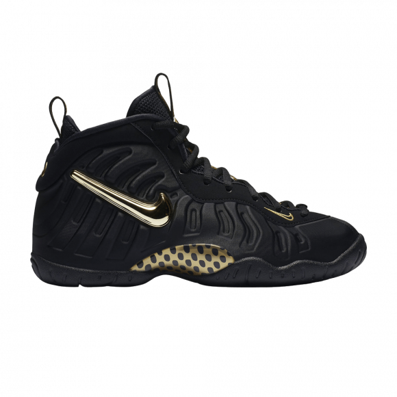 Nike Air Foamposite Pro GS 'Black Metallic Gold' - 644792-010