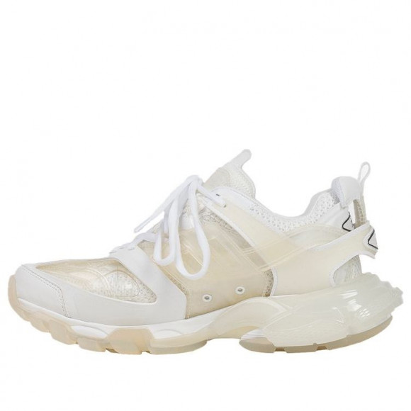 Balenciaga Track Clear Sole White Chunky Sneakers/Shoes 647742W3BM19000 - 647742W3BM19000