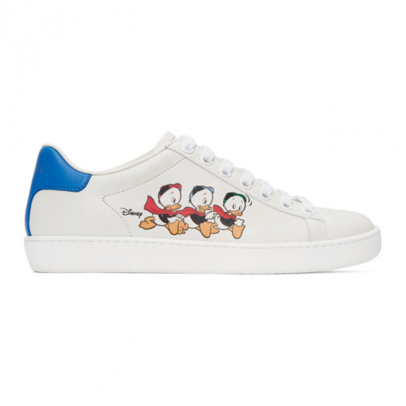 Gucci Baskets blanches Donald Duck Ace edition Disney - 649400-AYO70