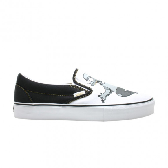 David Flores x The Simpsons x Vans Classic Slip On Lx 'Homer' | Black | Men's Size 11 - 6519799
