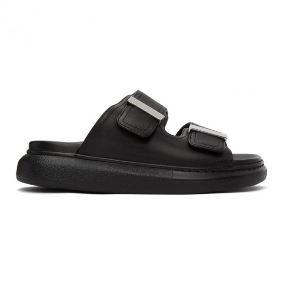 Alexander McQueen Black Hybrid Sandals - 652664WHXZE