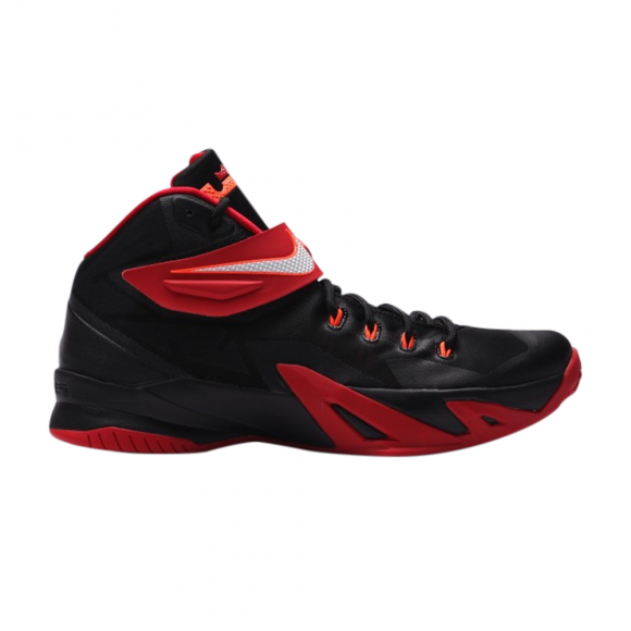 LeBron Soldier 8 'Black University Red' - 653641-016