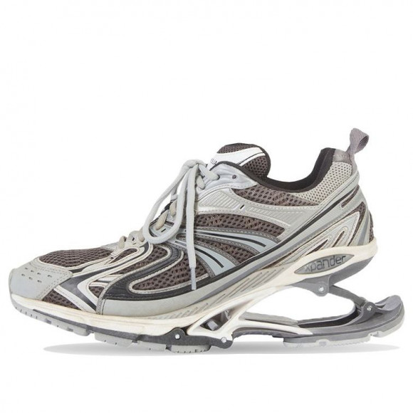 Balenciaga X-Pander Gray Marathon Running Shoes/Sneakers 653870W2RA31212 - 653870W2RA31212