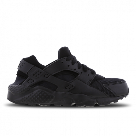 Nike Huarache Run sko til store barn - Black - 654275-016
