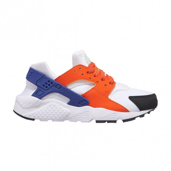 Nike Huarache Run GS 'White Blue Orange' | Kid's Size 6.5 - 654275-113