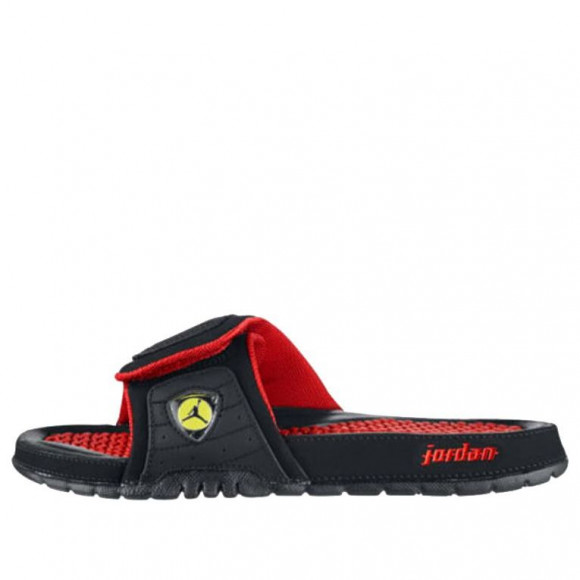 Air Black Jordan 14 Hydro Retro Sandals Black/Red - 654285-015