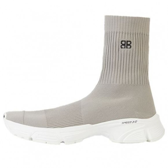 Balenciaga Speed 3.0 Gray Marathon Running Shoes/Sneakers 654532W2DN21510 - 654532W2DN21510
