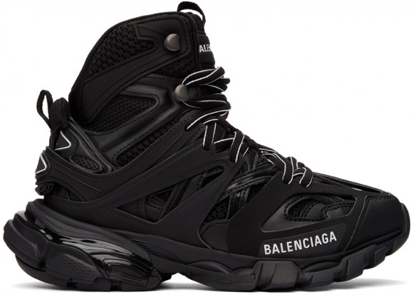 Balenciaga 黑色 Track Hike 高帮运动鞋 - 654866-W3CP3