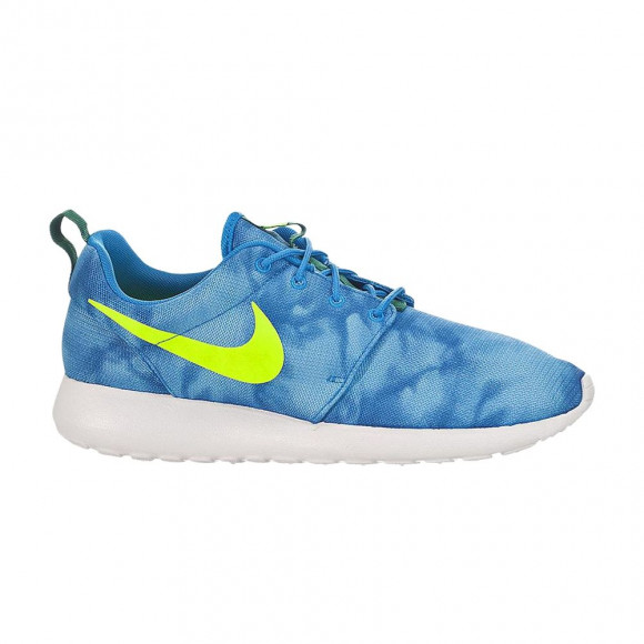 Nike Rosherun Print 'Electric Green' | Blue | Men's Size 11 - 655206-430