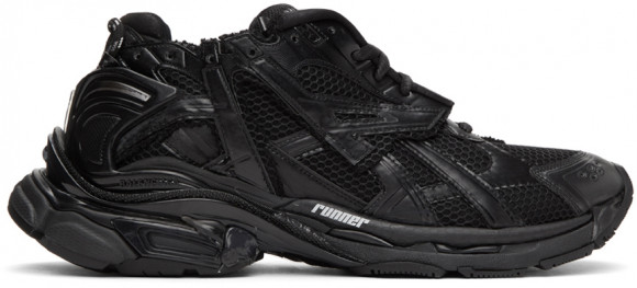 Balenciaga Black Runner Sneakers - 656065-W3RA1