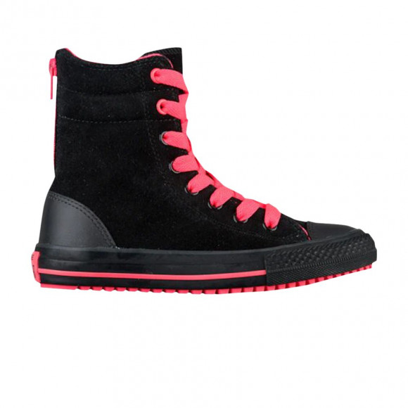 Converse Chuck Taylor All Star Hi-Rise Boot X-Hi GS 'Black Hot Punch' | Kid's Size 6 - 658144C