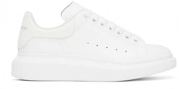 Alexander McQueen White Oversized Sneakers - 662652WIA4M
