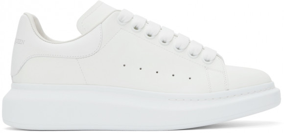 Alexander McQueen 灰白色阔型运动鞋 - 662653WIA4M