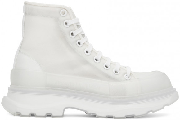 Alexander McQueen Off-White Mesh Tread Slick High Sneakers - 662671W4Q31
