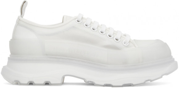 Alexander McQueen 灰白色 Tread Slick 运动鞋 - 662672W4Q31