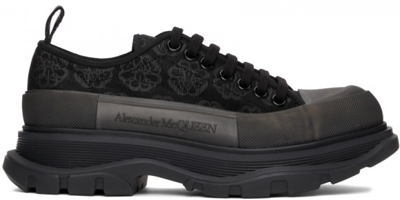 Alexander McQueen 黑色 Tread Slick 运动鞋 - 662677W4Q32