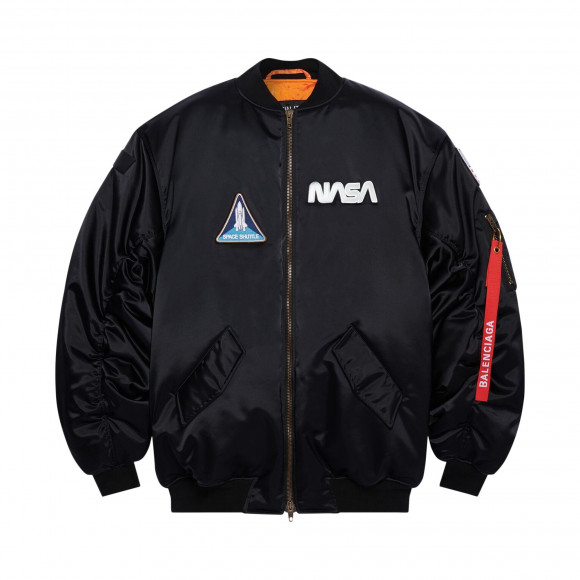 Balenciaga Space Bomber 'Black' | Men's Size 4 - 663083-TYD31-1000