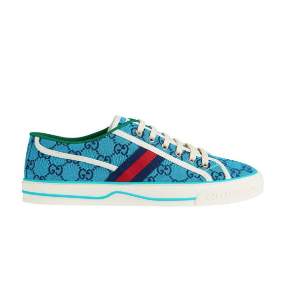 Gucci Wmns Tennis 1977 'Light Blue Monogram' | Women's Size 8 - 663657-2UZ80-4279