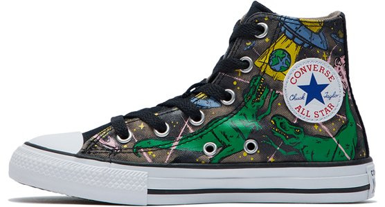 Converse Chuck Taylor All Star Interstellar Dinos High Top Canvas Shoes/Sneakers 665391C - 665391C