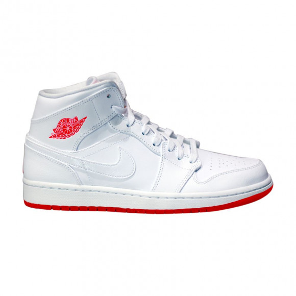 Air Jordan 1 Mid 'Infrared 23' | White | Men's Size 12 - 667300-123