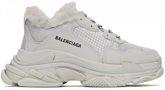 Balenciaga Black & White Triple S Sneaker - 668563-W3CQ5-1210