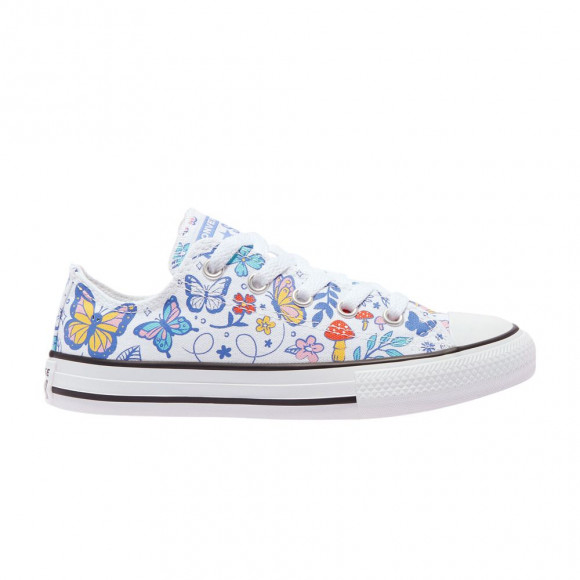 Converse Chuck Taylor All Star Low GS 'Butterfly' | White | Kid's Size 13.5 - 670709F