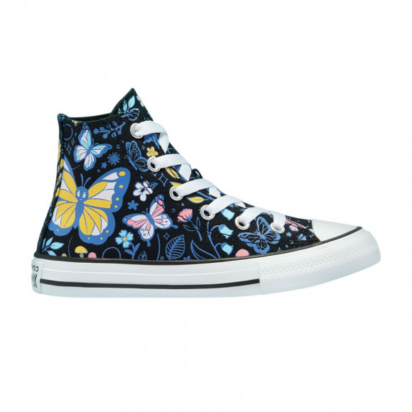Converse Chuck Taylor All Star High GS 'Butterfly' | Black | Kid's Size 11.5 - 670711F