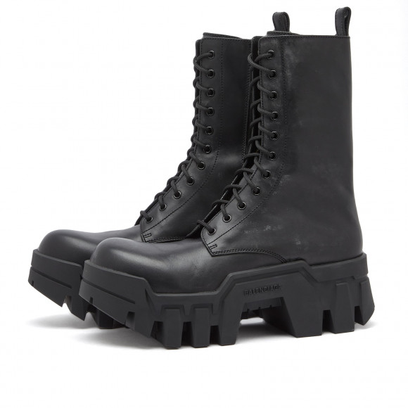 ●BLACK BALLED Balenciaga Men's Bulldozer Boot Black