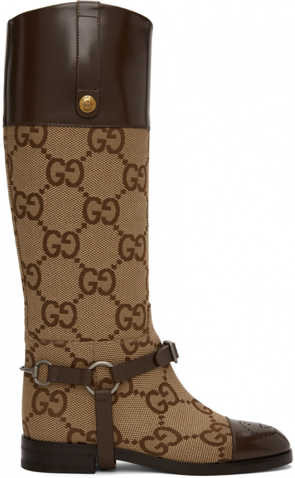 Gucci Beige Zelda Tall Boots - 674673-UKO50