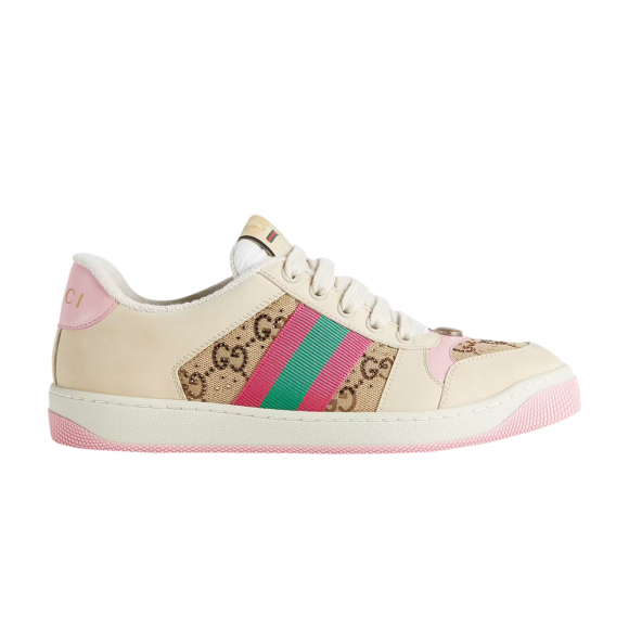 Gucci Wmns GG Screener 'GG Canvas - Beige Pink' - 677423-9SFR0-2587