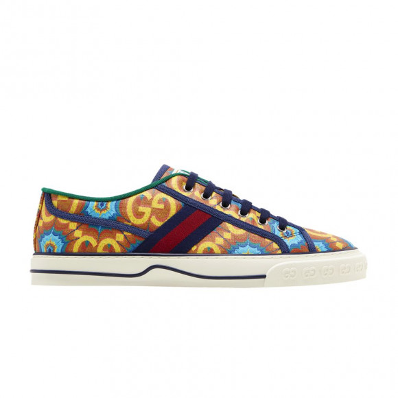 Gucci Tennis 1977 'Kaleidoscope' | Orange | Men's Size 8.5 - 677652-UL920-4060