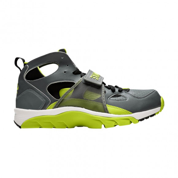 Nike Air Trainer Huarache 'Flint Grey Bright Cactus' | Men's Size 9 - 679083-301