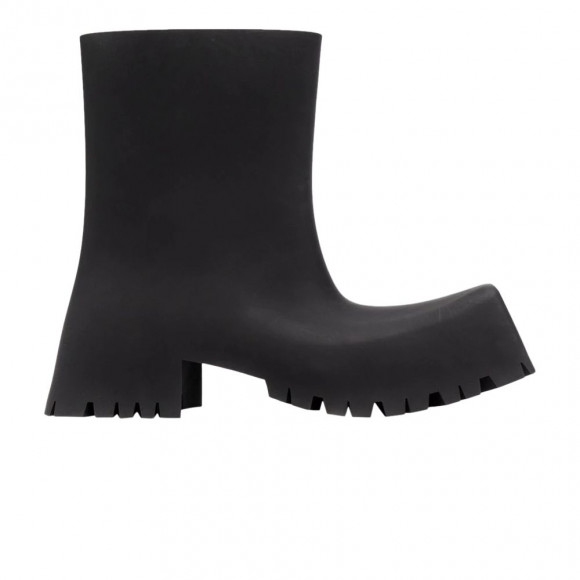 Balenciaga Trooper Rubber Boot 'Black' | Men's Size 8.5 - 680660-W0FO8-1000-61cd3ed1d20e02d7fe4fa9831611ed1d-GoatBlackFriday