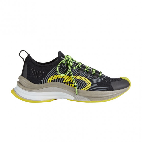 Gucci Wmns Run Sneaker 'Black Yellow' | Women's Size 5.5 - 680939-USM10-8480