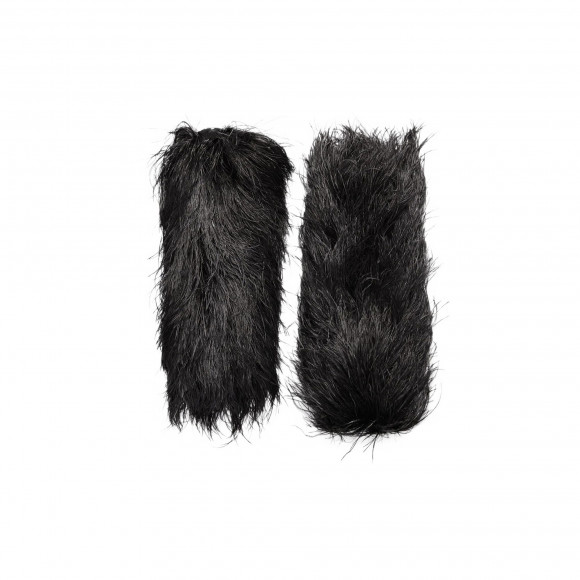 Gucci Slip On Feather Arm Warmers 'Black' | Women's Size 7 - 681571-3SAB4-1060