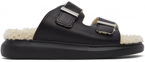 Alexander McQueen 黑色 Hybrid 凉鞋 - 682492WHBN9