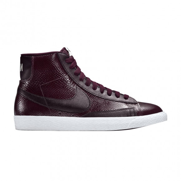 Nike Wmns Blazer Mid Leather Premium 'Deep Burgundy' | Red | Women's Size 8 - 685225-600