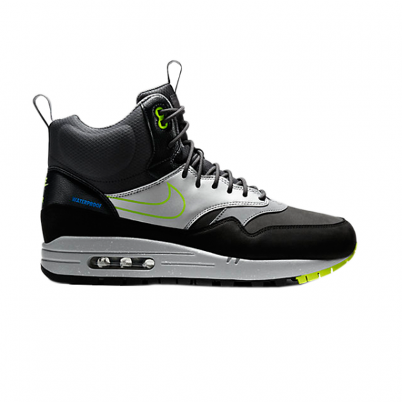 Wmns Air Max 1 Mid Sneakerboot 'Black Volt' - 685269-002